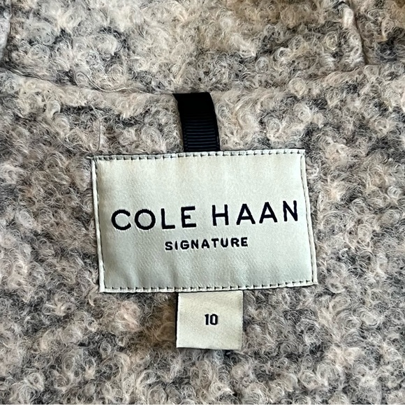 Cole Haan Signature Dropped Shoulder Wool Blend Coat - Size 10 (EUC) - Picture 8 of 12